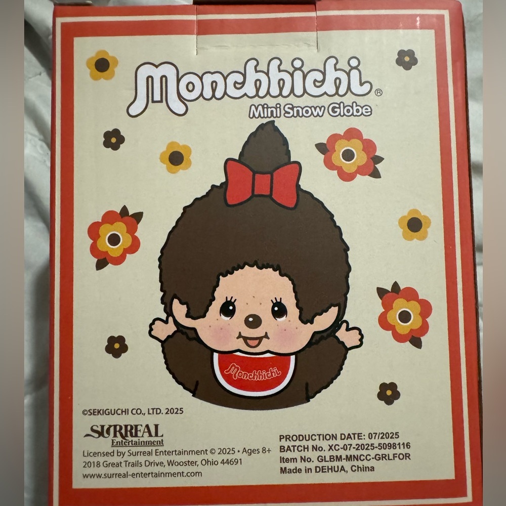 Monchhichi Mini Snow Globe - Picture 3 of 3